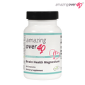 A bottle of Amazing Over 40 Brain Health Magnesium supplement bottle featuring Magnesium L-threonate for brain health
