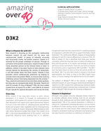 D3K2 dietary supplement with vitamin D3 K2 for bone and heart support
