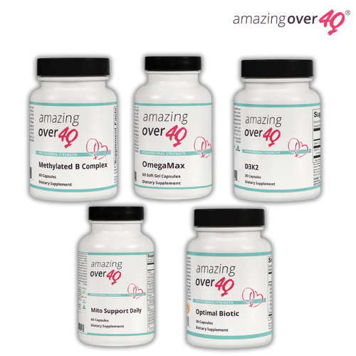 Perimenopause vitamins daily wellness supplement bundle
