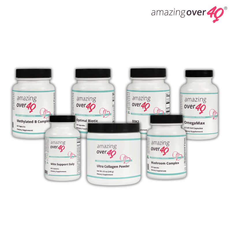 Ultimate Anti-Aging Pack longevity supplements bundle for adults over 40
