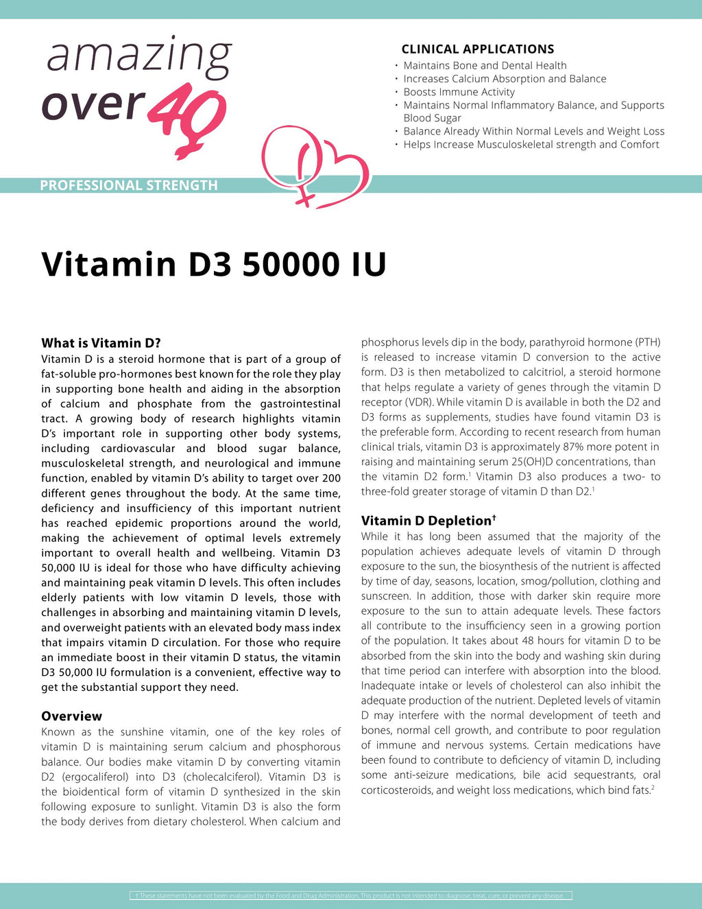 Vitamin D3 50,000 IU High Potency Support