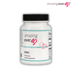 D3K2 vitamin D3 K2 supplement bottle by Amazing Over 40