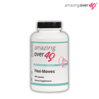 Flexi-Moves joint pain supplement bottle (180 capsules) for women over 40
