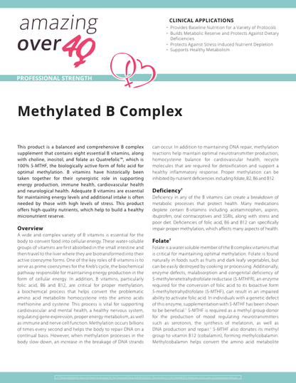 Methylated B Complex