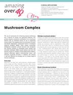 Mushroom Complex Supplement for Immune Support