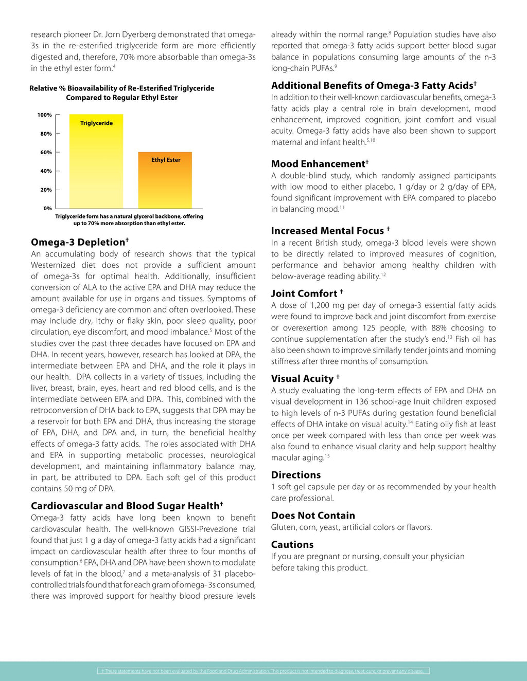 OmegaMax Omega 3 Supplements for Heart & Brain