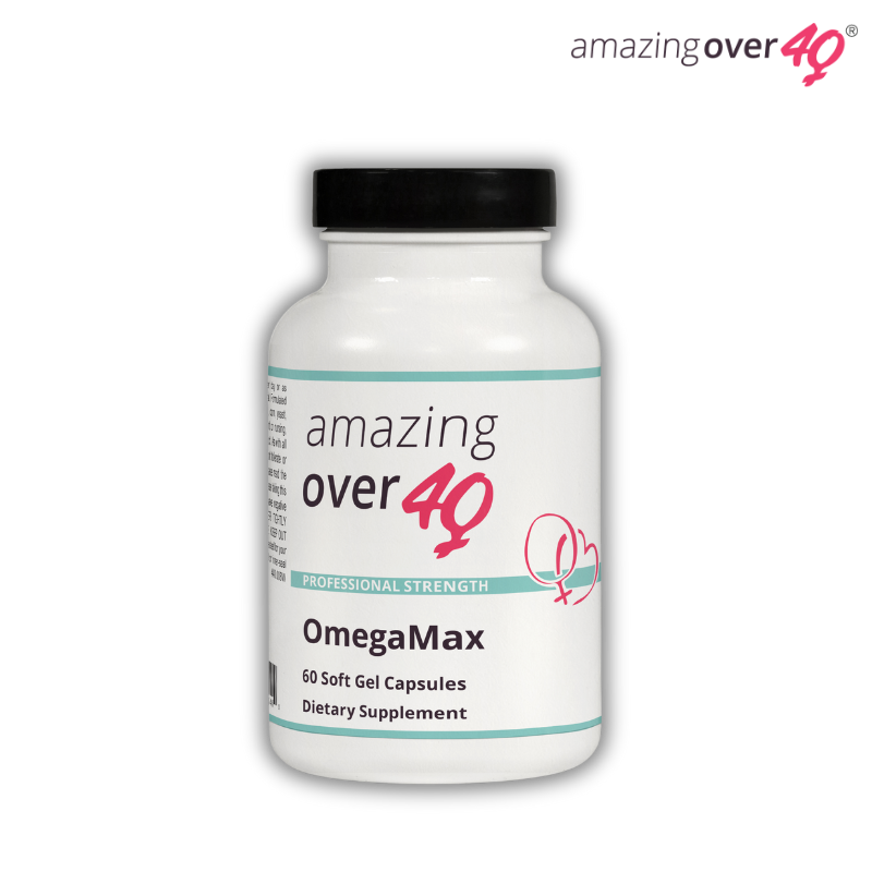 OmegaMax omega 3 supplements bottle sourced from Chilean fish oil
