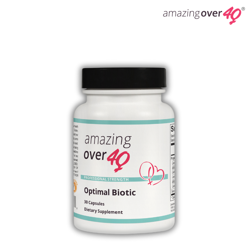 Optimal Biotic probiotics for women bottle for gut and immune health
