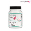 A bottle of 'Amazing Over 40 UT Support' dietary supplement, with a label indicating it contains 120 capsules and is a professional strength formula.