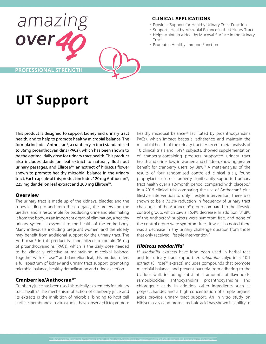 UTI Supplement for Urinary Tract Health