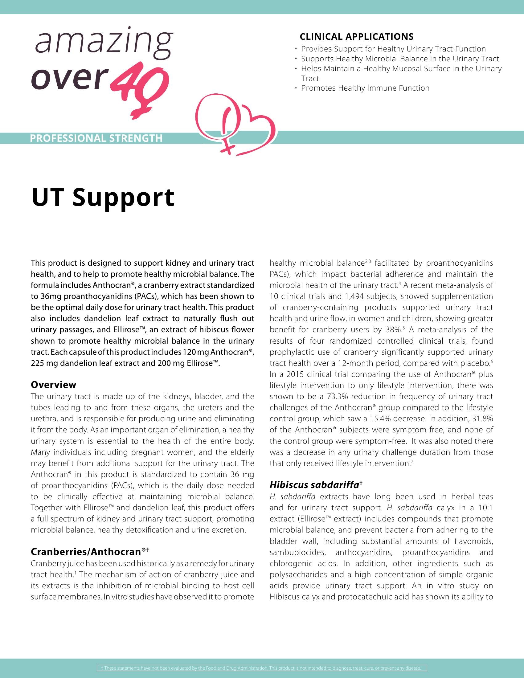 UTI Supplement for Urinary Tract Health