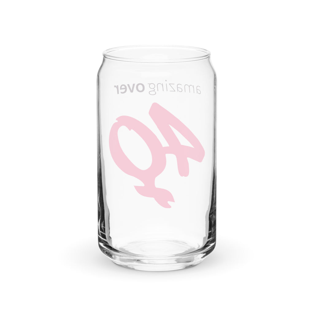Can-shaped glass