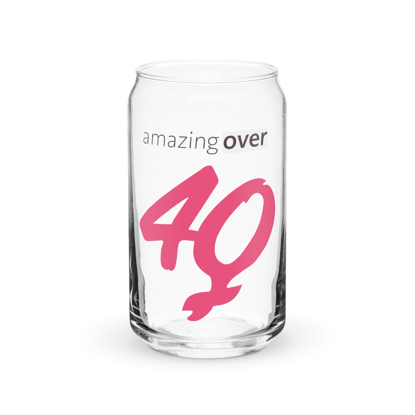 Can-shaped glass