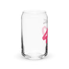 Can-shaped glass
