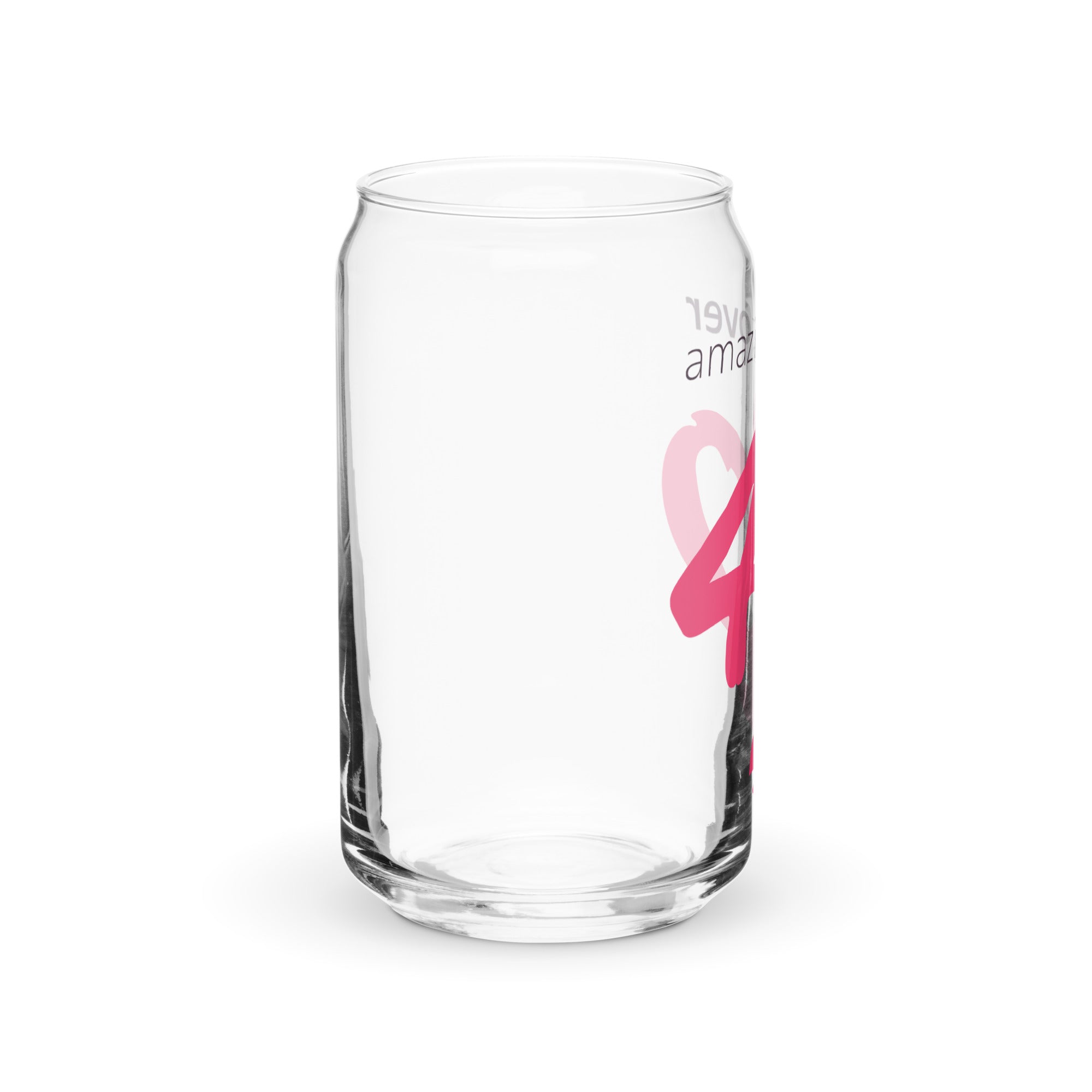 Can-shaped glass