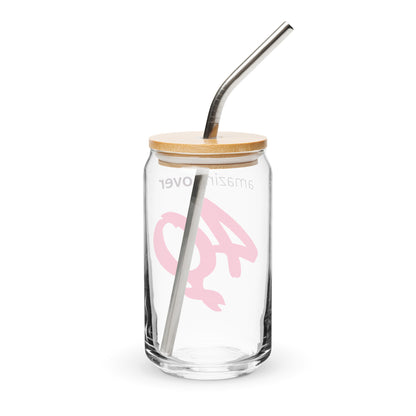 Can-shaped glass