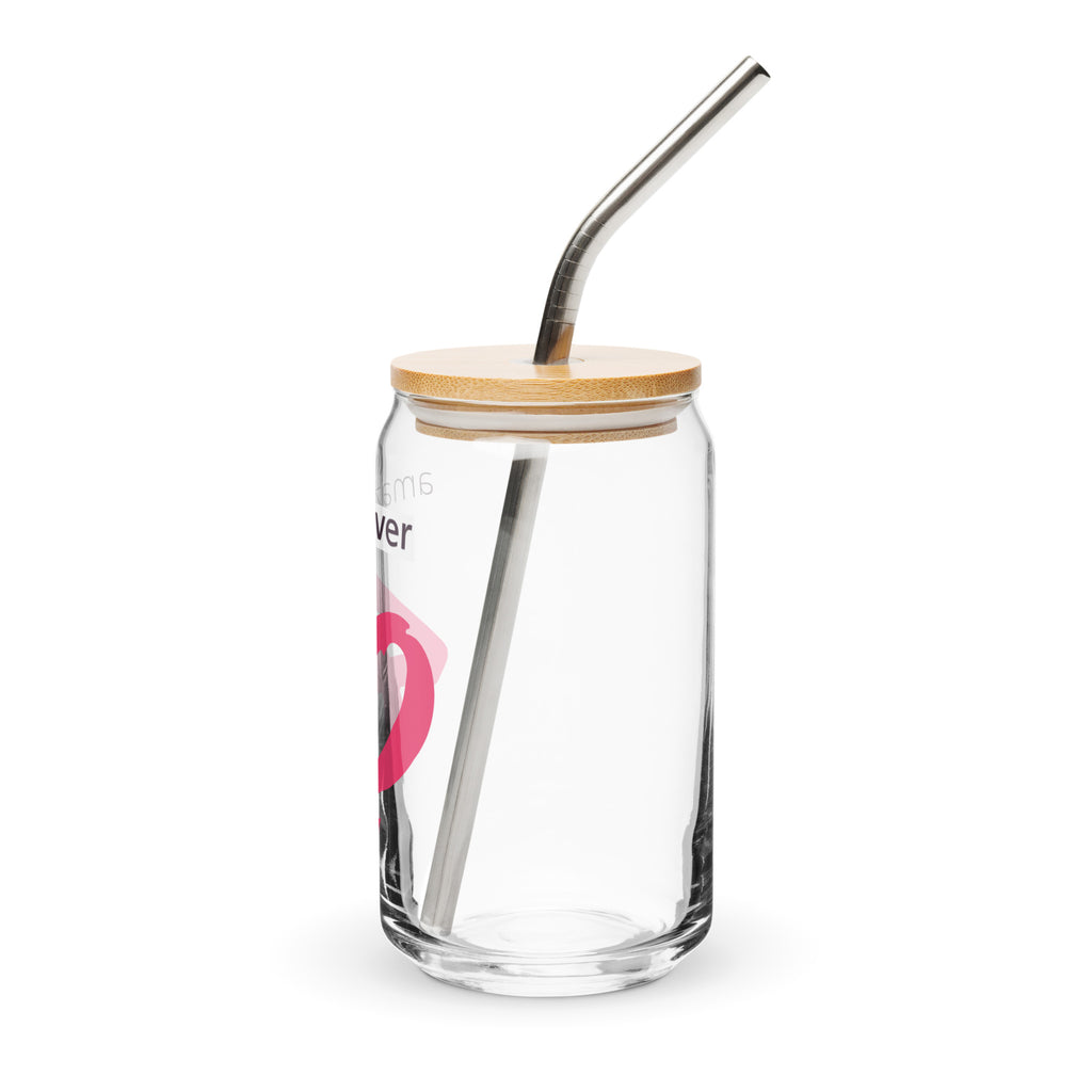Can-shaped glass